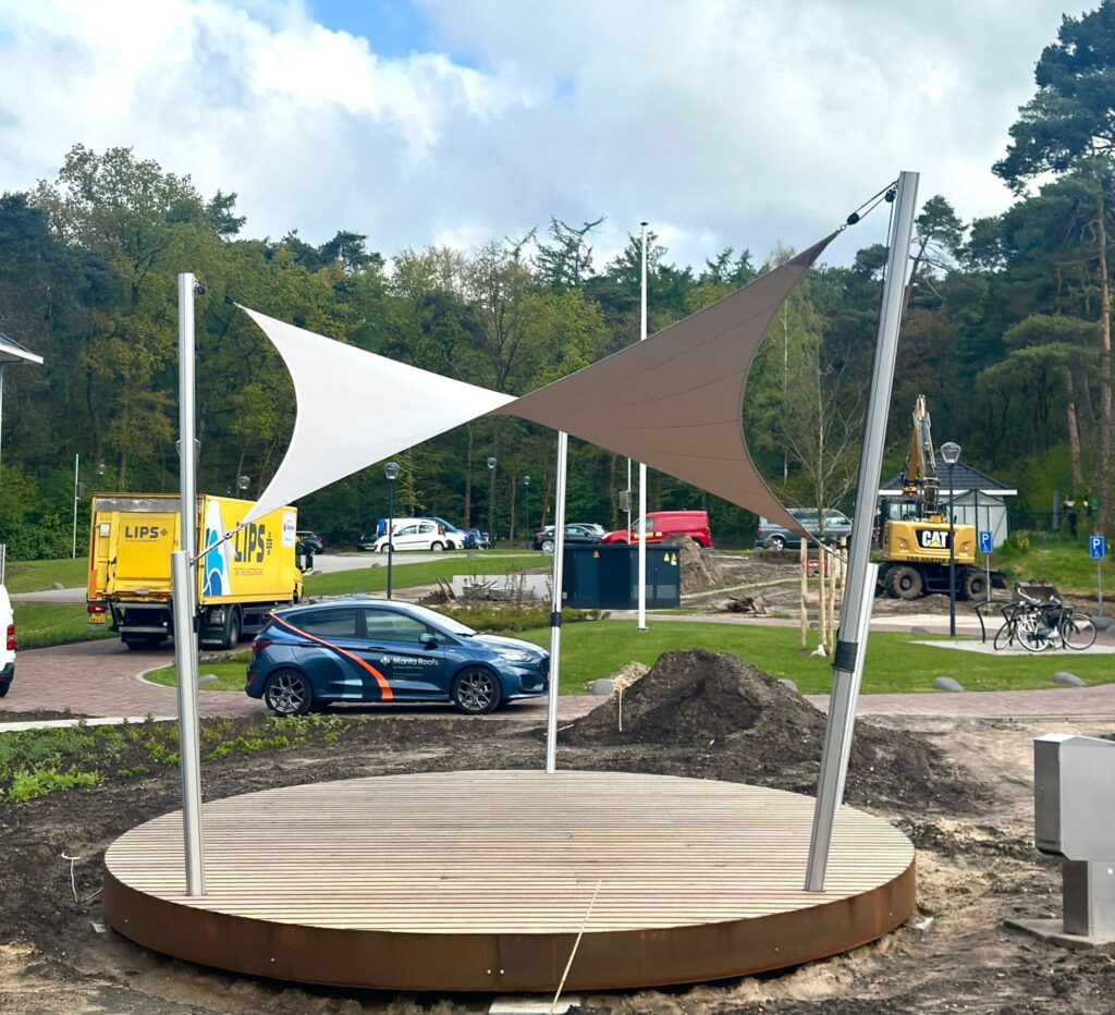 Verwijderbaar-zeildoek-op-maat-podium - Manta Roofs Verwijderbaar-zeildoek-op-maat-podium